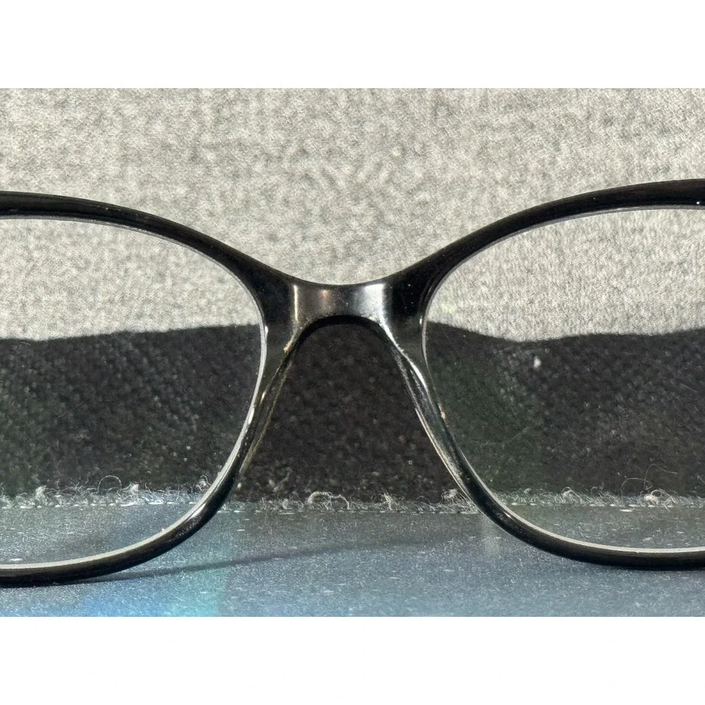 Jones New York J774 Women's Black Cat Eye Full Rim Eyeglasses Frame 57-18-145